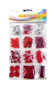 Obrazek Zestaw kreatywny czerwony