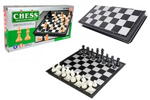 Obrazek Szachy klasyczne magnetyczne 30x30cm
