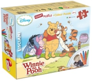 Obrazek Puzzle dwustronne gigant Kubuś Puchatek 34