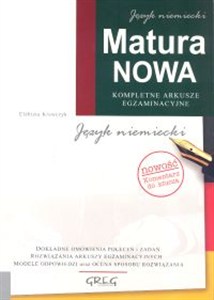 Obrazek Matura nowa Język niemiecki Kompletne arkusze egzaminacyjne