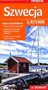 Obrazek Szwecja mapa samochodowa