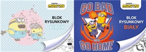 Obrazek Blok rysunkowy A4/20K biały Minionki