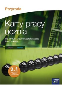 Obrazek Przyroda Karty pracy ucznia Fizyka chemia liceum, technikum