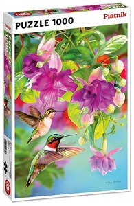 Obrazek Puzzle 1000 Kolibry
