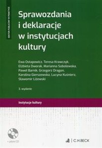 Obrazek Sprawozdania i deklaracje w instytucjach kultury + CD