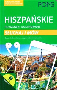 Obrazek Hiszpańskie rozmówki ilustrowane słuchaj i mów + mp3 wydanie 2