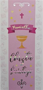 Picture of Karnet Chrzest dziewczynka