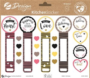 Obrazek Naklejki do kuchni - Pieczątki