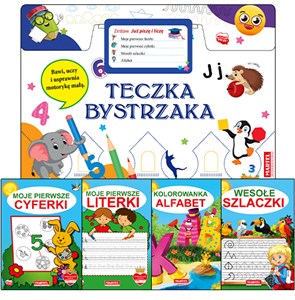 Obrazek Teczka bystrzaka Zestaw Już piszę i liczę