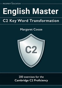 Obrazek English Master C2 Key Word Transformation 200 test questions with answer keys