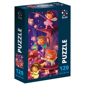 Obrazek Puzzle 120 Leśne Miasto DT100-22