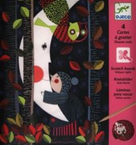 Obrazek Zestaw artystyczny Wydrapywanka Noc