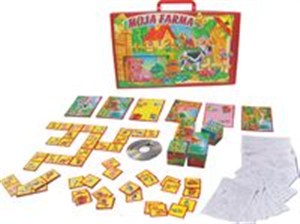 Obrazek Moja farma Układanki obrazkowe z płytą CD
