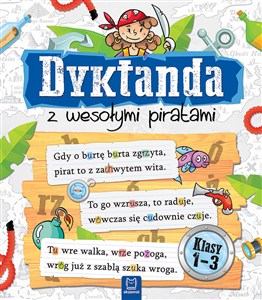 Obrazek Dyktanda z wesołymi piratami Klasy 1-3