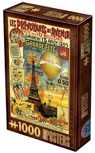 Picture of Puzzle 1000 Stare plakaty, Paryż