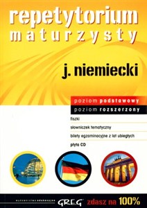 Obrazek Repetytorium maturzysty J. Niemiecki Poziom podstawowy poziom rozszerzony