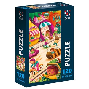 Obrazek Puzzle 120 Owocowe Miasto DT100-24