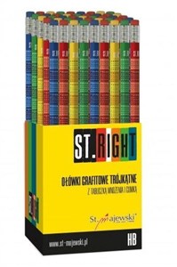 Obrazek Ołówki trójkątne HB z tabliczką mnożenia (72szt)