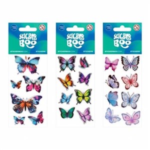 Picture of Naklejki Sticker BOO Motyle mix