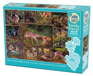 Obrazek Puzzle 350 Drzwi do lasu 113589