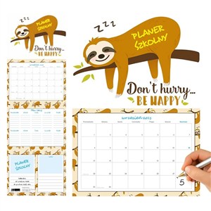 Obrazek Planer szkolny 2025/2026 Leniwiec