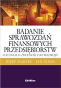 Badanie sp... - Józef Marzec, Jan Śliwa - Ksiegarnia w UK