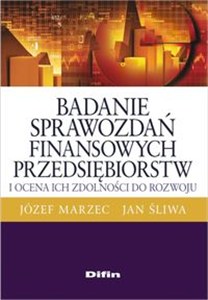 Picture of Badanie sprawozdań finansowych przedsiębiorstw i ocena ich zdolności do rozwoju