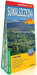 Obrazek Suwalszczyzna laminowana mapa turystyczna 1:85 000