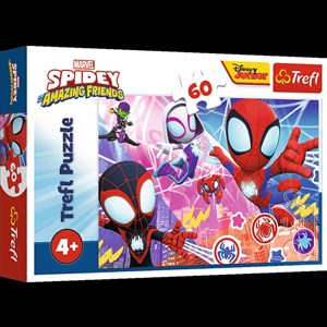 Obrazek Puzzle Spidey Bohaterska przygoda 60