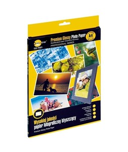 Obrazek Papier foto A4/20ark błyszczący 200g YELLOW ONE