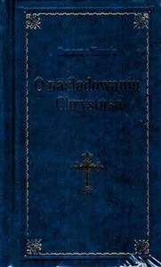 Obrazek O naśladowaniu Chrystusa - granat LUX