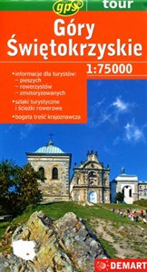 Obrazek Góry Świętokrzyskie mapa turystyczna