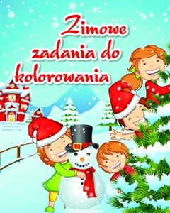Obrazek Zimowe zadania do kolorowania