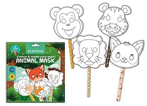 Obrazek Maski Zwierzątka 4szt