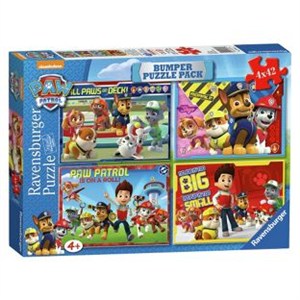 Obrazek Puzzle Psi Patrol 4x42