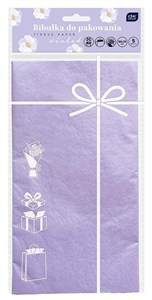 Obrazek Bibułka do pakowania 50x70cm 5 arkurzy fioletowa