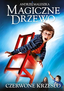 Obrazek Magiczne Drzewo. Czerwone krzesło