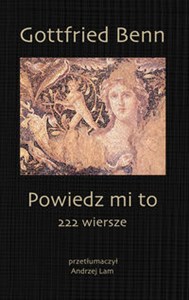 Obrazek Powiedz mi to 222 wiersze