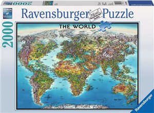 Picture of Puzzle Mapa świata 2000