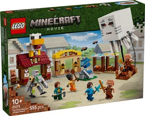 Obrazek Lego Minecraft Atak balonowego Ghasta na wioskę  21273