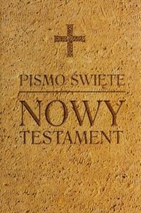 Obrazek Pismo Święte Nowy Testament brązowy