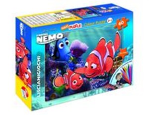 Obrazek Puzzle dwustronne Gdzie jest Nemo 60 + mazaki