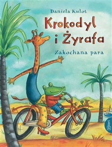 Obrazek Krokodyl i Żyrafa. Zakochana para