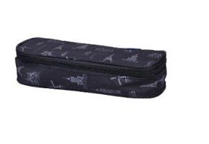 Picture of Piórnik z klapką czarny 24cm