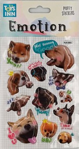 Picture of Naklejki Emotions Psy 12 sztuk