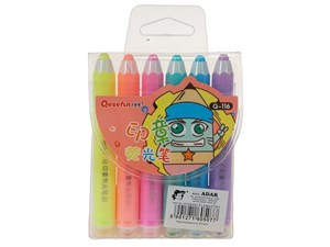 Obrazek Flamastry neonowe 8 kolorów