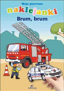 Obrazek Brum Brum! Moje pierwsze naklejanki