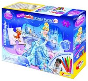 Obrazek Puzzle dwustronne gigant Kopciuszek 26