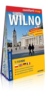 Obrazek Comfort!map Wilno1:10 000 plan miasta