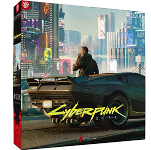 Obrazek Puzzle 1000 Gaming Cyberpunk 2077 Mercenary on the Rise